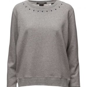 Maison Scotch Crew Neck Sweat With Various Artworks svetari