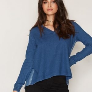 Maison Scotch Soft Sweat Denim Back Svetari Blue