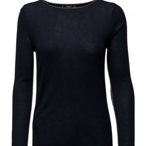 Mango Contrast Trim Sweater neulepusero