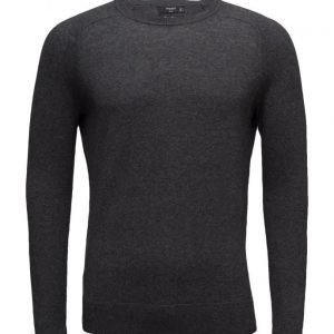 Mango Man Cotton Cashmere-Blend Sweater pyöreäaukkoinen neule