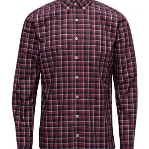 Mango Man Slim-Fit Check Cotton Shirt