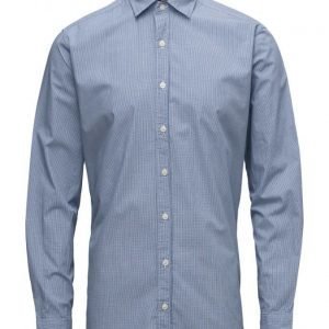 Mango Man Slim-Fit Gingham Check Shirt