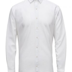 Mango Man Slim-Fit Textured Cotton Shirt