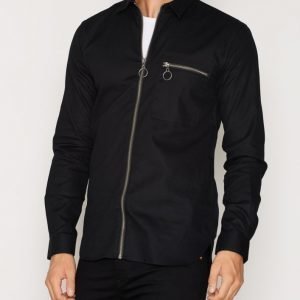 Minimum Drossel Shirt Pusero Black