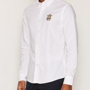 Morris Douglas Embo Shirt Kauluspaita White