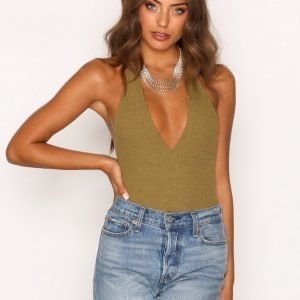 Motel Game Changer Bodice Body Olive