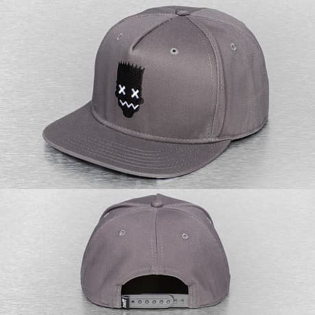 NEFF Snapback Lippis Harmaa