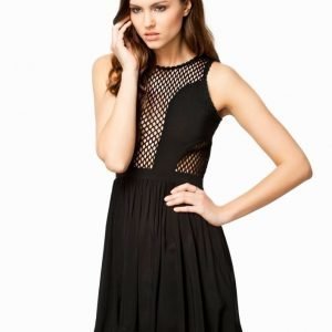 NLY Design Skater Mesh Dress