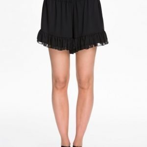 NLY Trend Chiffon Frill Shorts Blommig