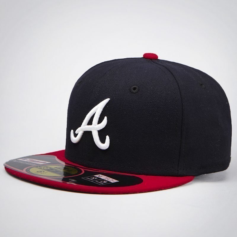 New Era Atlanta Braves MLB Authentic -juniori lippis