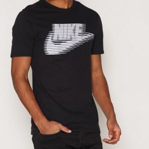 Nike Sportswear Nike Tee-Lenticular Futur T-paita Black/White