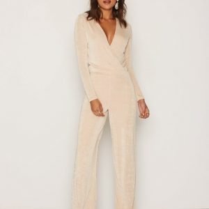 Nly Trend Glamorous Jumpsuit Champagne