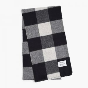 Norse Projects x Johnstons Check Scarf