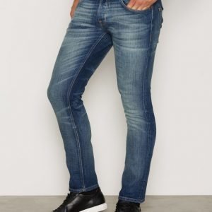 Nudie Jeans Grim Tim Dark Crispy Worn Farkut Denim