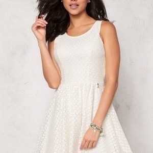 ONLY Line fairy lace dress Whisper White