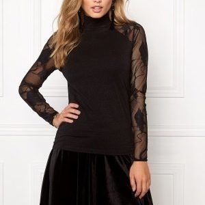 ONLY New Cinderella L/S Top Black