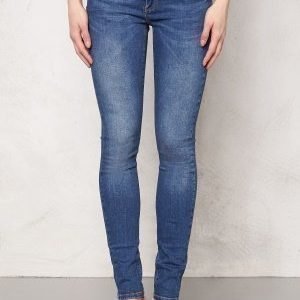 Object Skinny Sally Jeans Medium Blue Denim