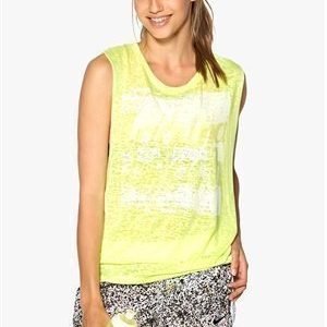 Only Play Cage Training Top Neon Yellow
