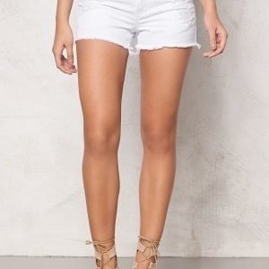 Pieces Just Trish shorts Bright White