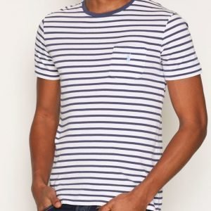 Polo Ralph Lauren CMM3 SS T-shirt T-paita Sininen/Valkoinen