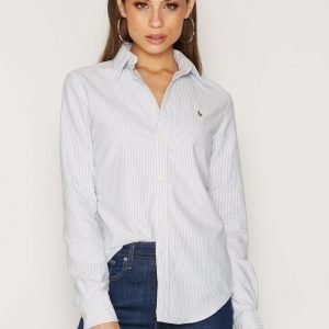 Polo Ralph Lauren Harper Long Sleeve Shirt Kauluspaita Sininen / Valkoinen