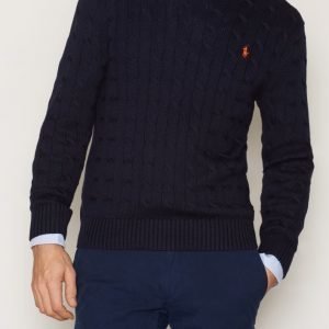 Polo Ralph Lauren LS Cable Cotton Sweater Pusero Navy