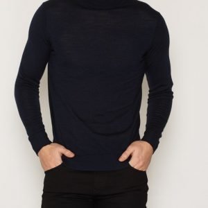 Premium by Jack & Jones Jprmark Knit Roll Neck Pusero Tummansininen