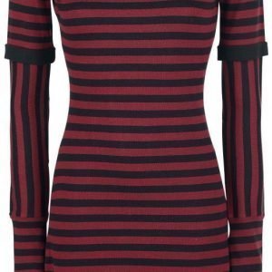 Pussy Deluxe Knit Stripe Dress Mekko