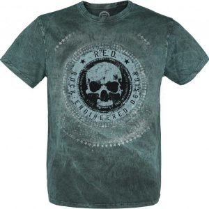 R.E.D. By Emp Circle Skull Shirt T-paita