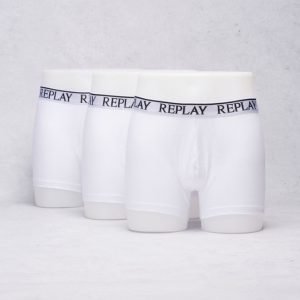 Replay 3-pack Boxer P01 White