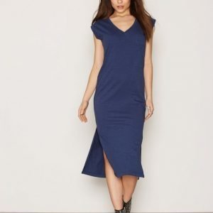 Replay W9402 000 22348 Dress Loose Fit Mekko Blue