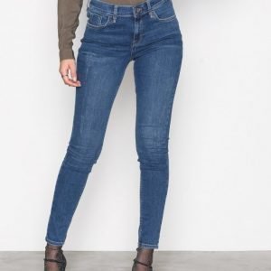 River Island Amelle Super Skinny Jeans Farkut Mid Blue