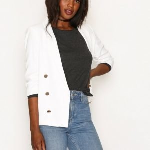 River Island Dino Blazer Jakku White