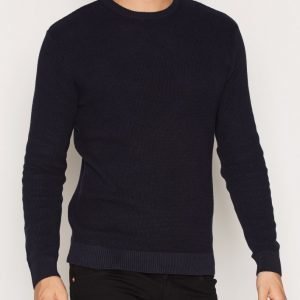 River Island Rodeo Texture Jumper Pusero Navy