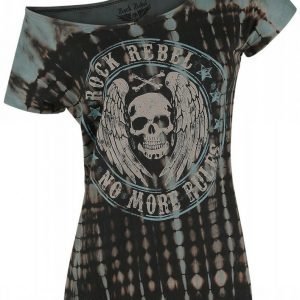 Rock Rebel By Emp Circle Batik Style Shirt Naisten T-paita
