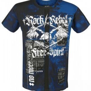 Rock Rebel By Emp Free Spirit Cut Out Shirt T-paita