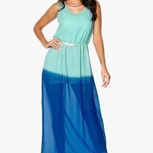 Rut & Circle Laurel Long Dress 802 Blue Comb