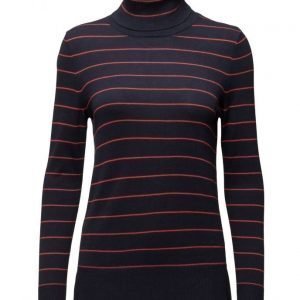 Saint Tropez Knit Blouse With Stripes poolopaita