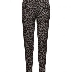 Saint Tropez Leopard Print Pants casual housut
