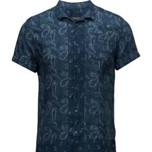 Scotch & Soda Short Sleeve Hawaiian Shirt With Allover Prints lyhythihainen paita