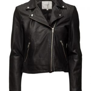 Selected Femme Sfmarlen Leather Jacket Noos nahkatakki