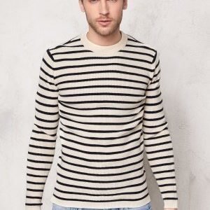 Selected Homme Call Crew Neck Papyrus