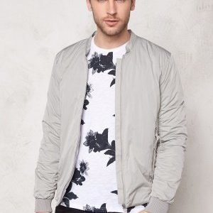 Selected Homme Light Bomber Jacket Ghost Gray