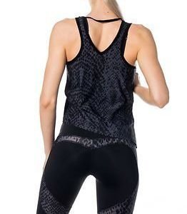 ShapeMeUp Heart Snake Top Black