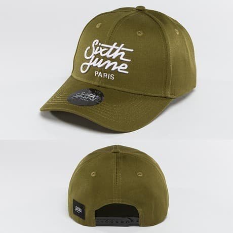 Sixth June Snapback Lippis Khakiruskea