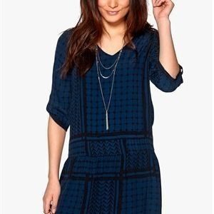 Soaked In Luxury Evy dress Blue/Black