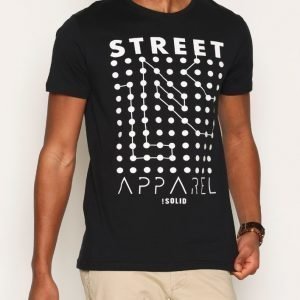 Solid Harpur T-shirt T-paita Black