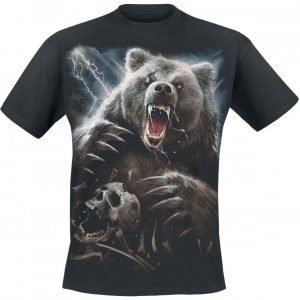 Spiral Bear Claws T-paita