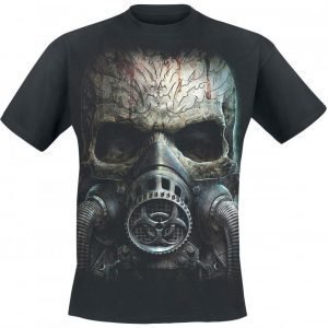 Spiral Bio Skull T-paita