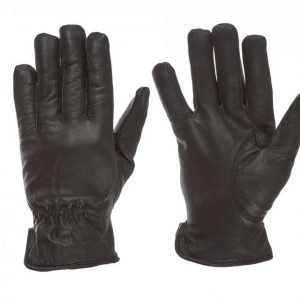 State Of Wow Liam Leather Gloves Hanskat Musta